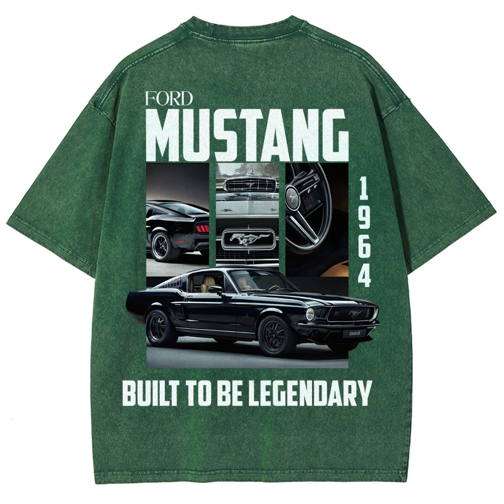 Mustang 1964 Unisex Fit Washed T-Shirt