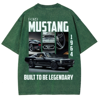 Mustang 1964 Unisex Fit Washed T-Shirt