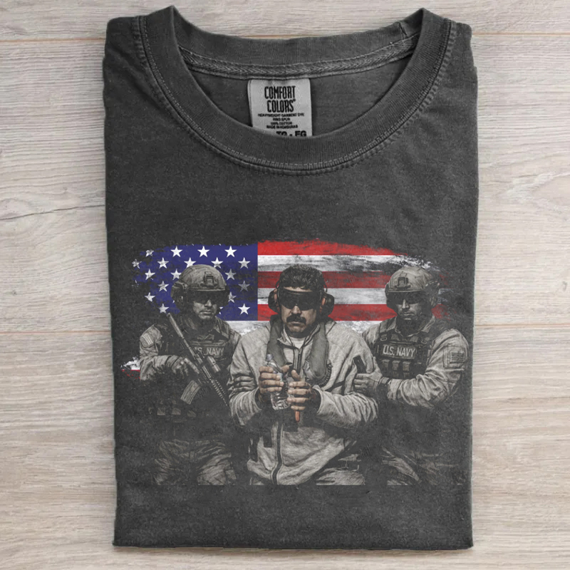 Venezuela Libre Captured Live Maduro Venezuelan Freedom Protest T-shirt