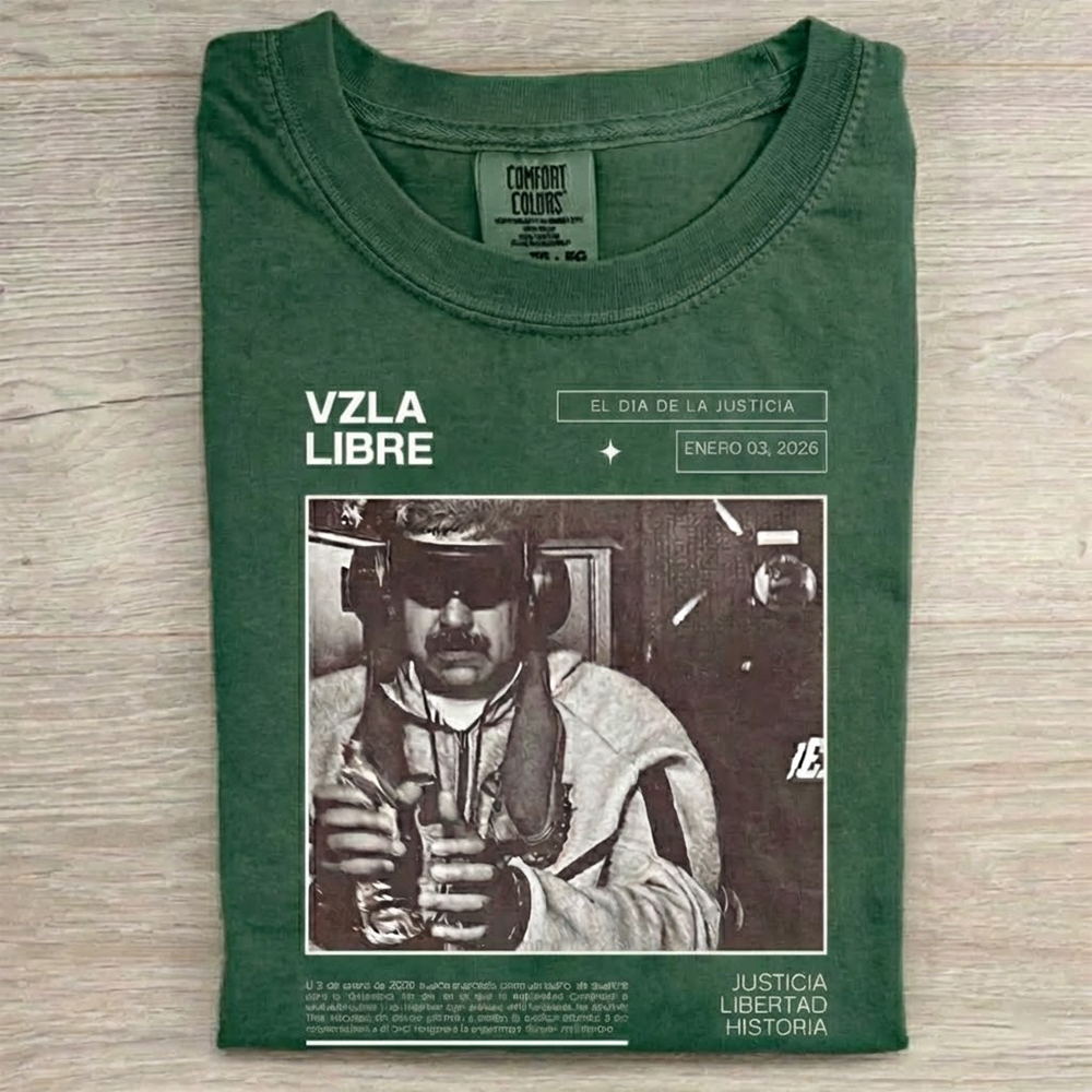 Venezuela Libre Captured Live Maduro Venezuelan Freedom Protest T-shirt