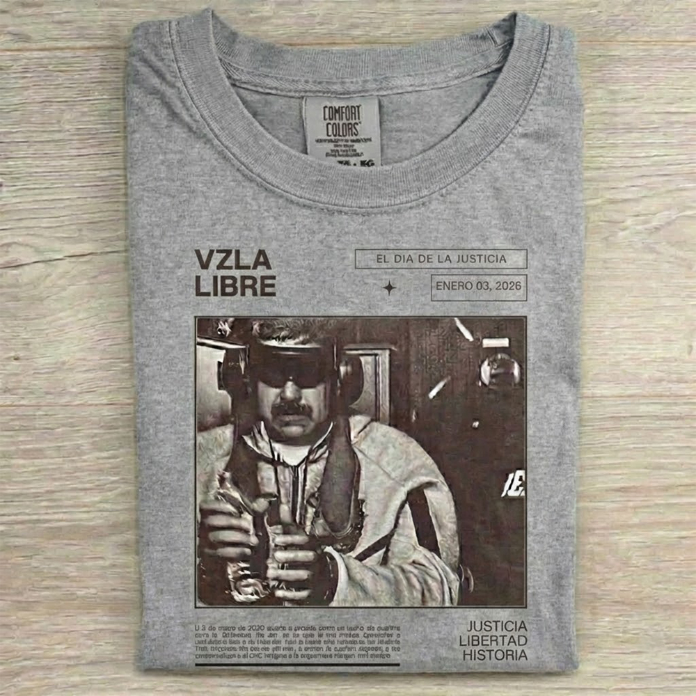 Venezuela Libre Captured Live Maduro Venezuelan Freedom Protest T-shirt