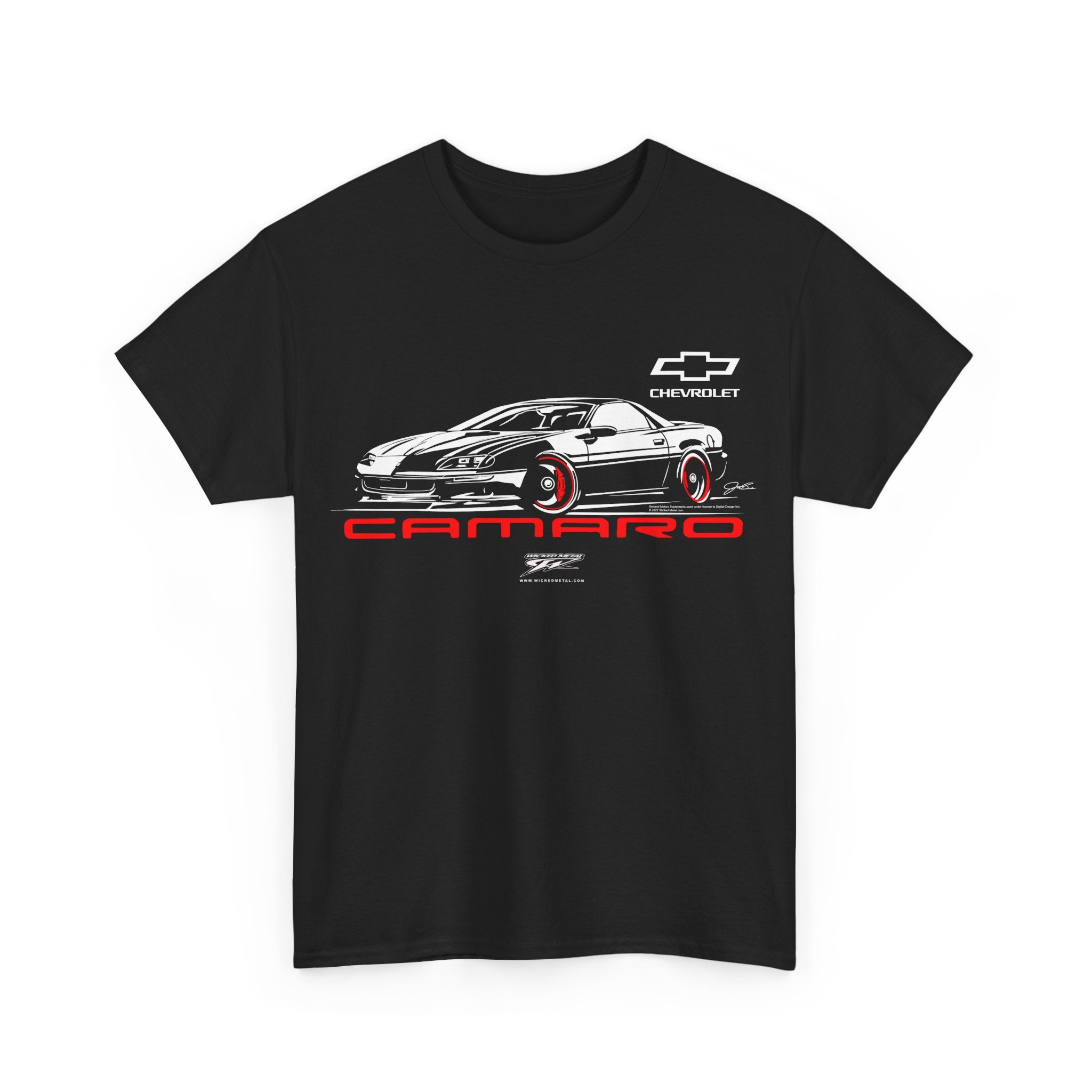 4th Gen 1993-1997 Camaro Stylized - Chevy Camaro t shirt
