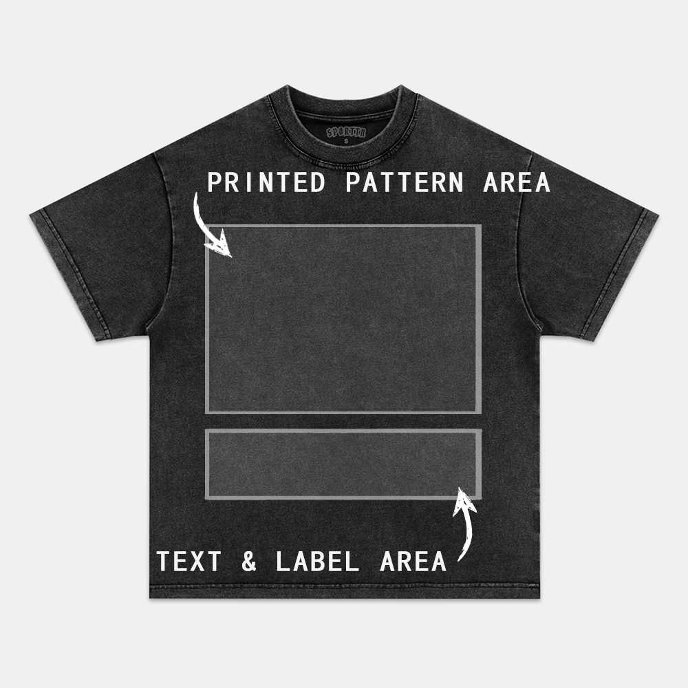 Completely Customized Unisex Fit Washed T-Shirt