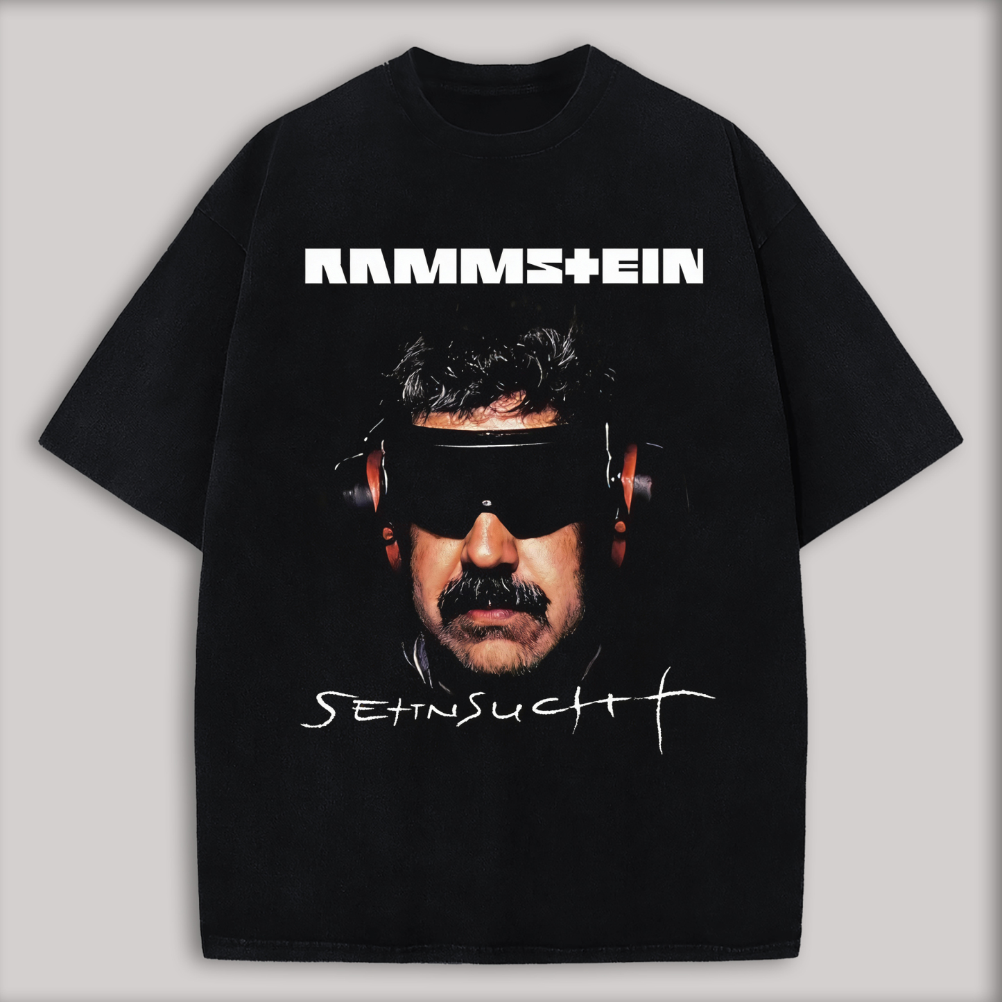 Rammstein Sehnsucht Printed Oversized Unisex T-shirt