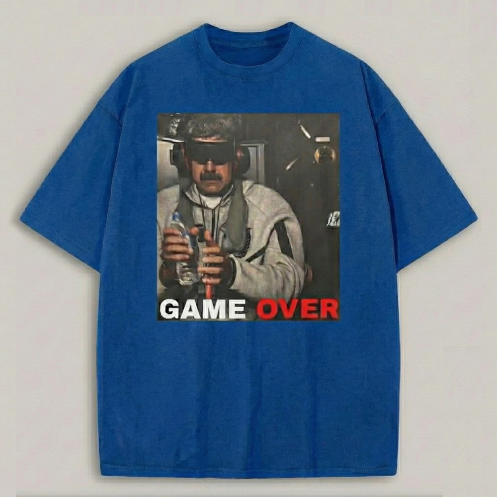Maduro Captured Game Over Printed Oversized Unisex T-shirt