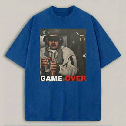 Maduro Captured Game Over Printed Oversized Unisex T-shirt