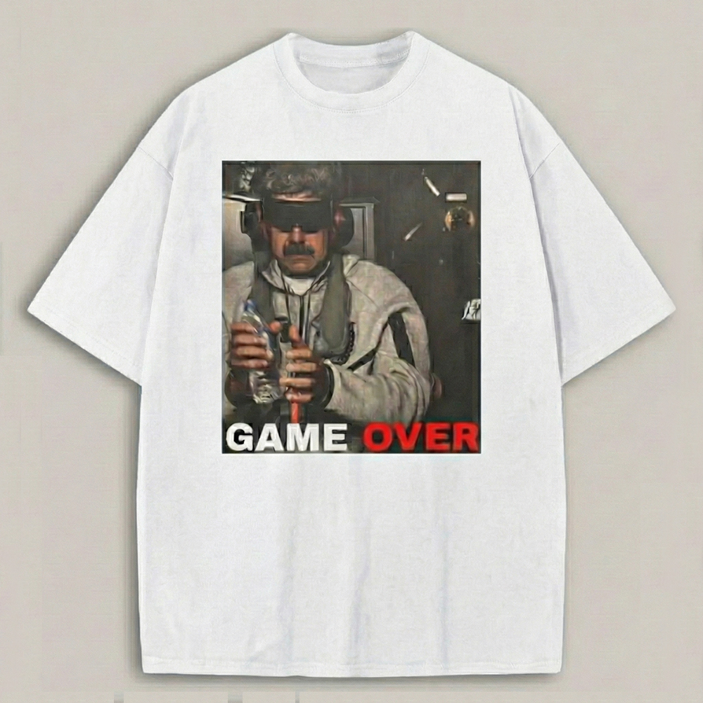 Maduro Captured Game Over Printed Oversized Unisex T-shirt