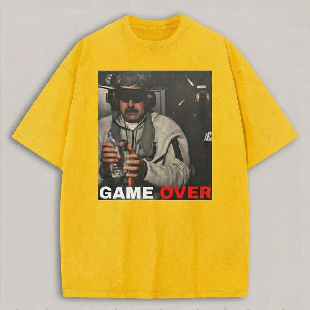 Maduro Captured Game Over Printed Oversized Unisex T-shirt