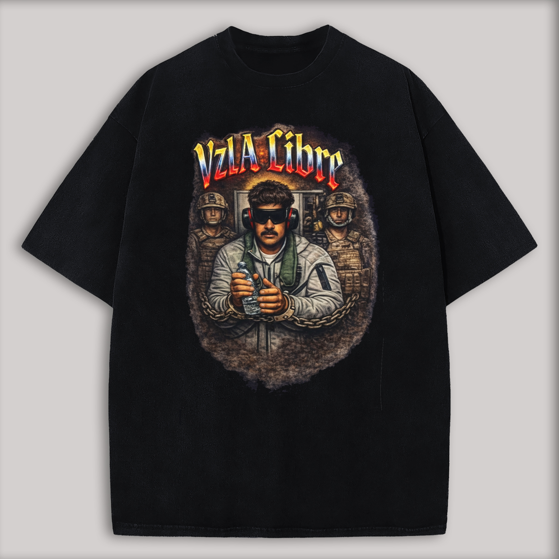 Venezuela Libre Printed Oversized Unisex T-shirt