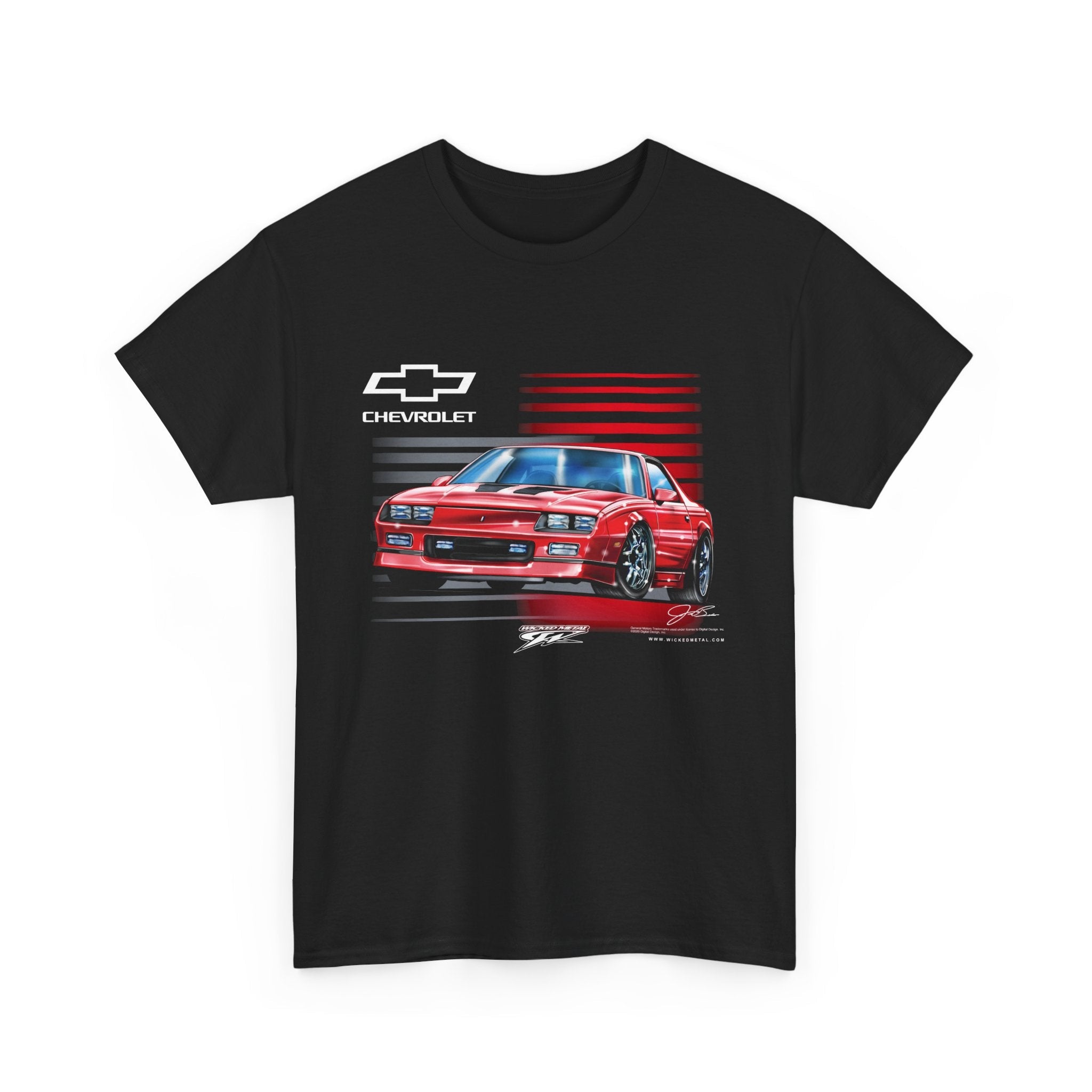 Camaro 3rd Generation - 80s Camaro - Chevy Camaro t shirt - Wicked Metal