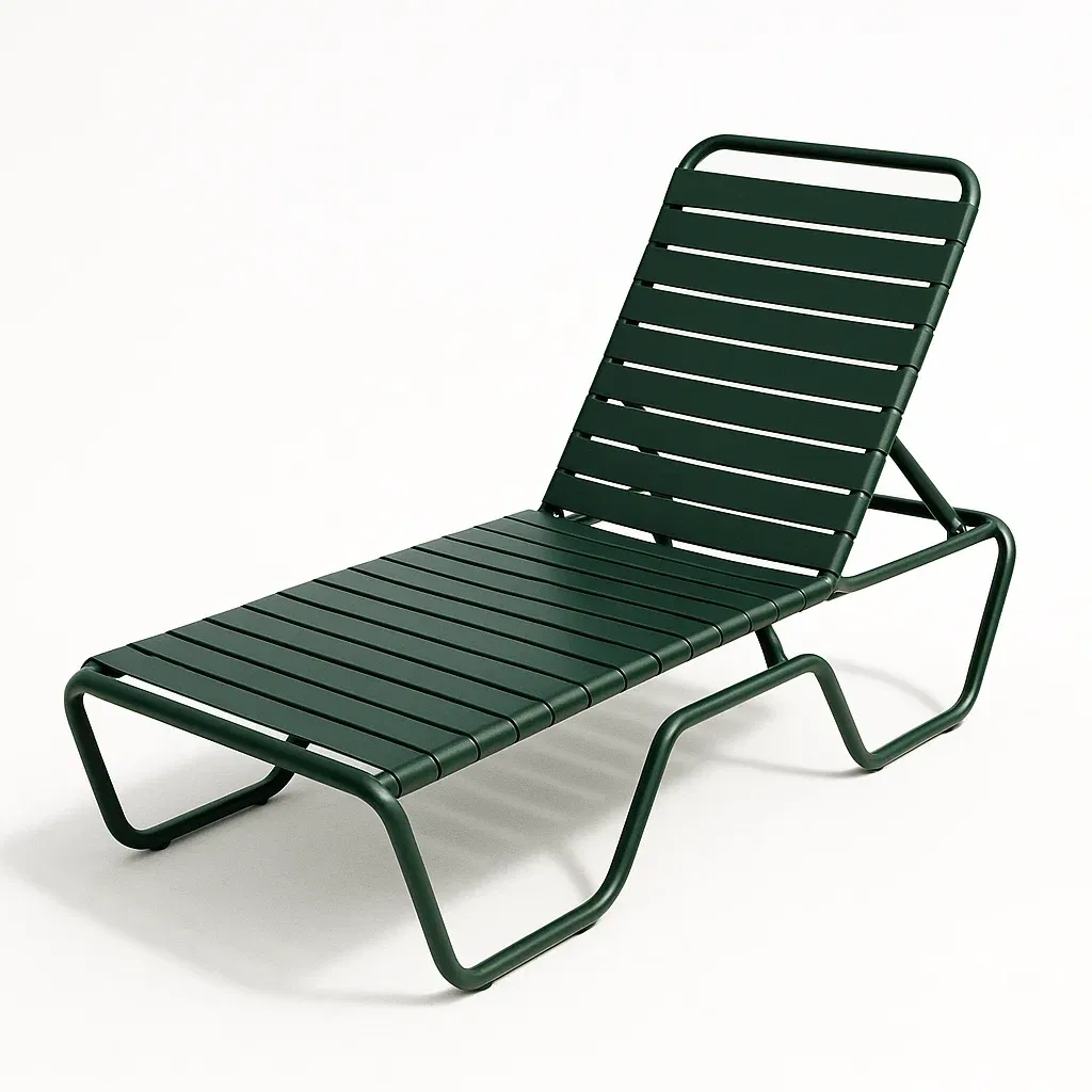 Chaise longue extérieure