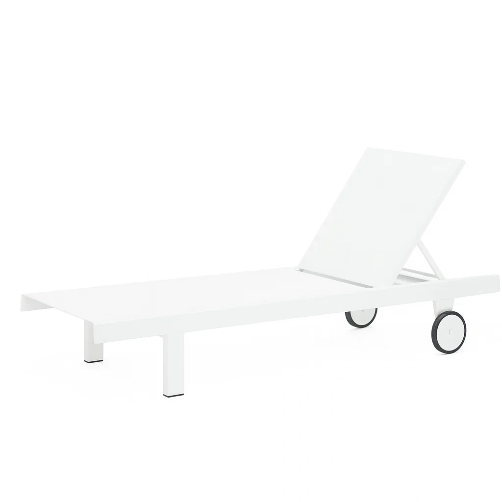 Chaise longue extérieure