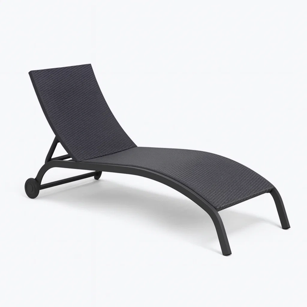 Chaise longue extérieure
