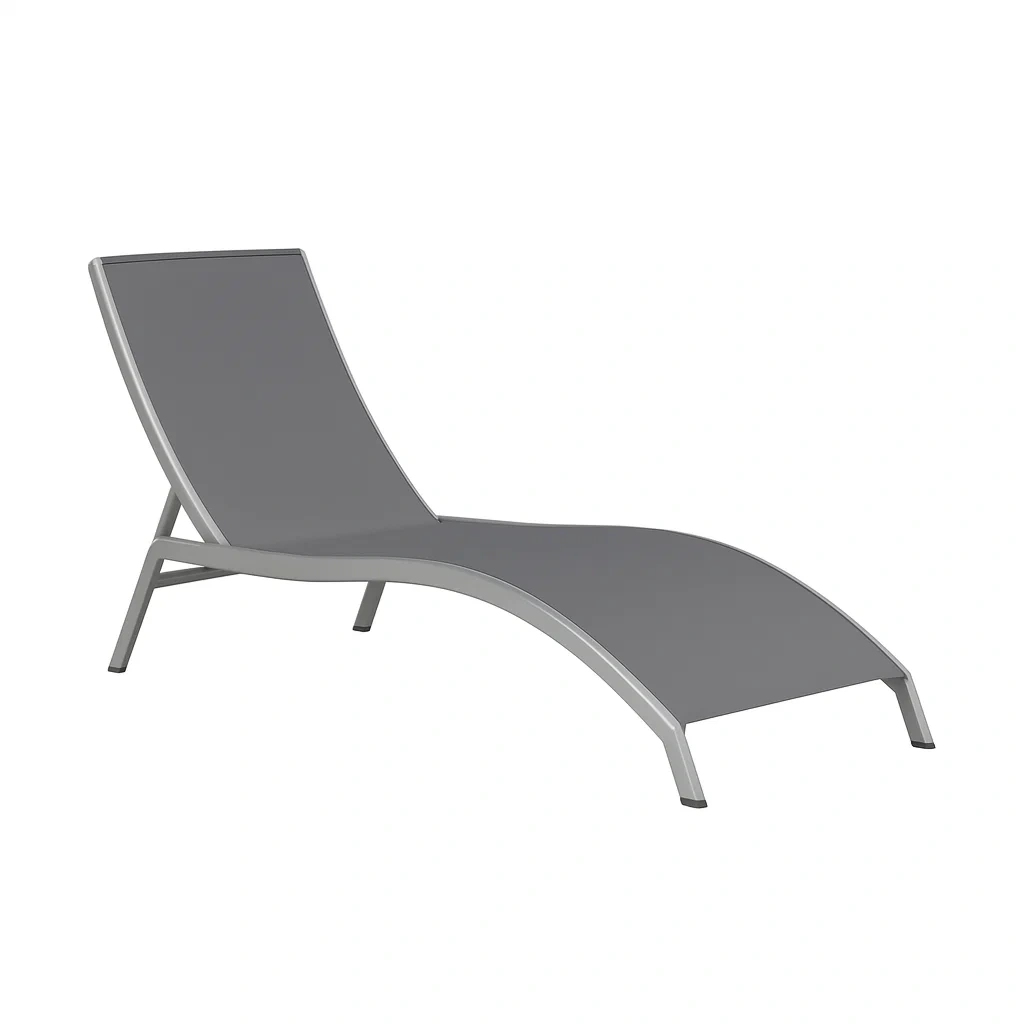 Chaise longue extérieure