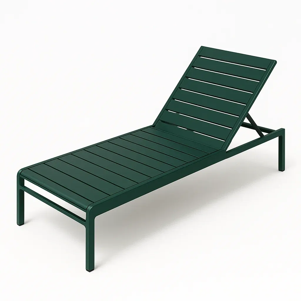 Chaise longue extérieure