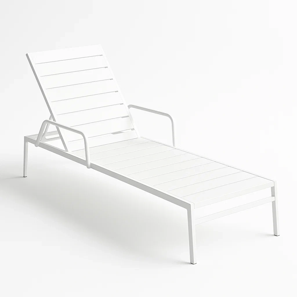 Chaise longue extérieure