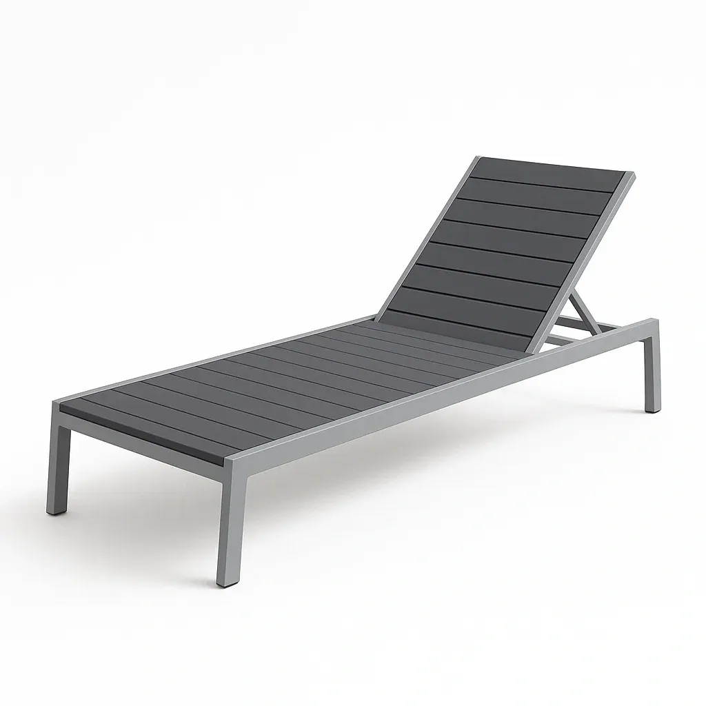 Chaise longue extérieure