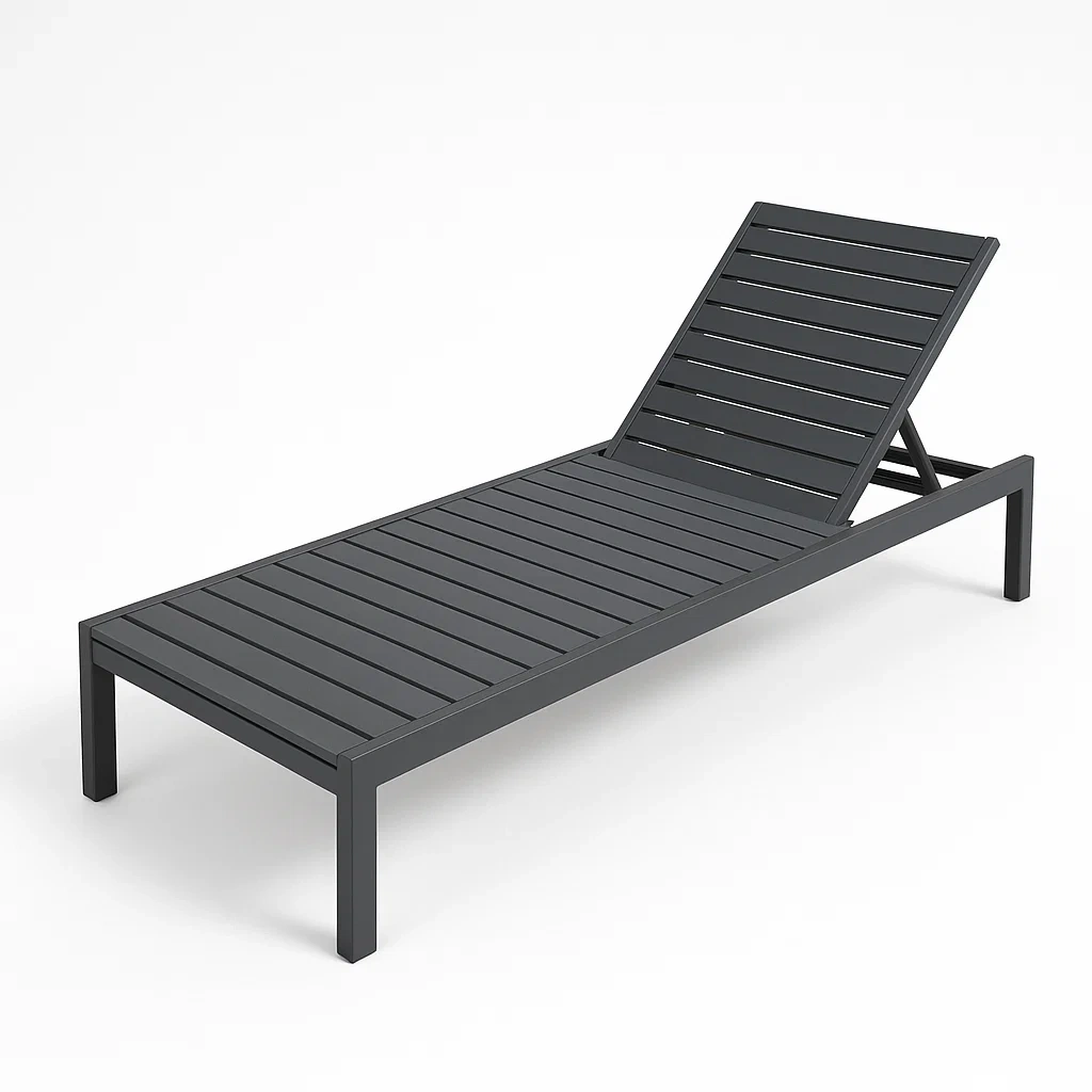 Chaise longue extérieure