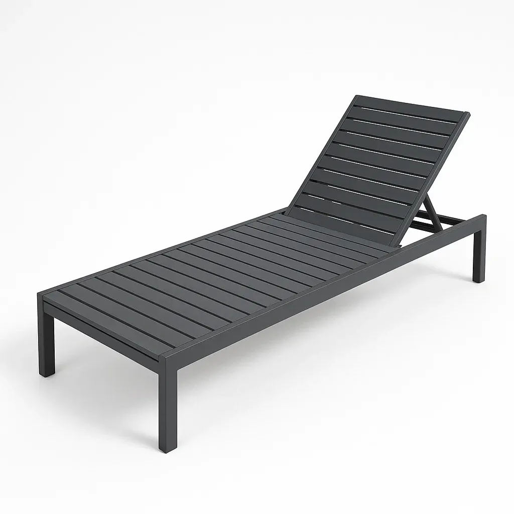 Chaise longue extérieure