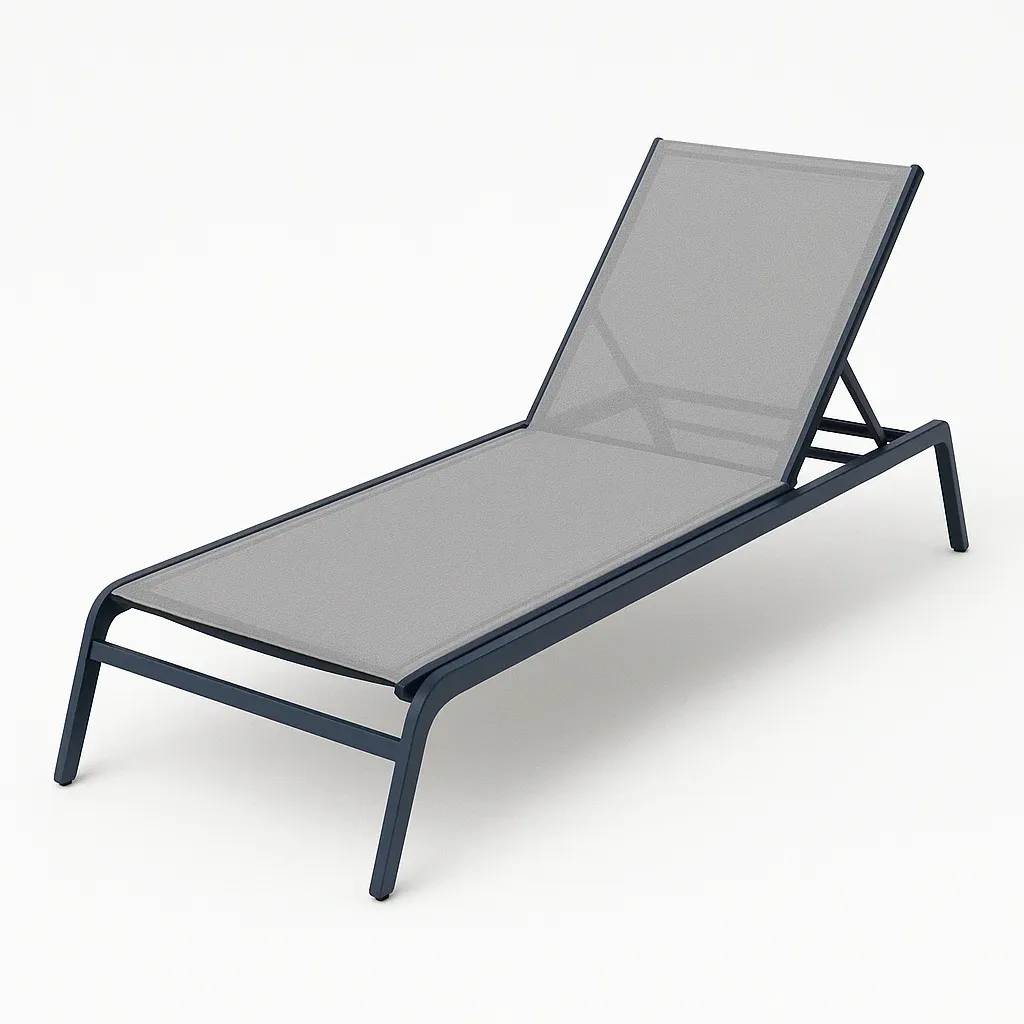 Chaise longue extérieure