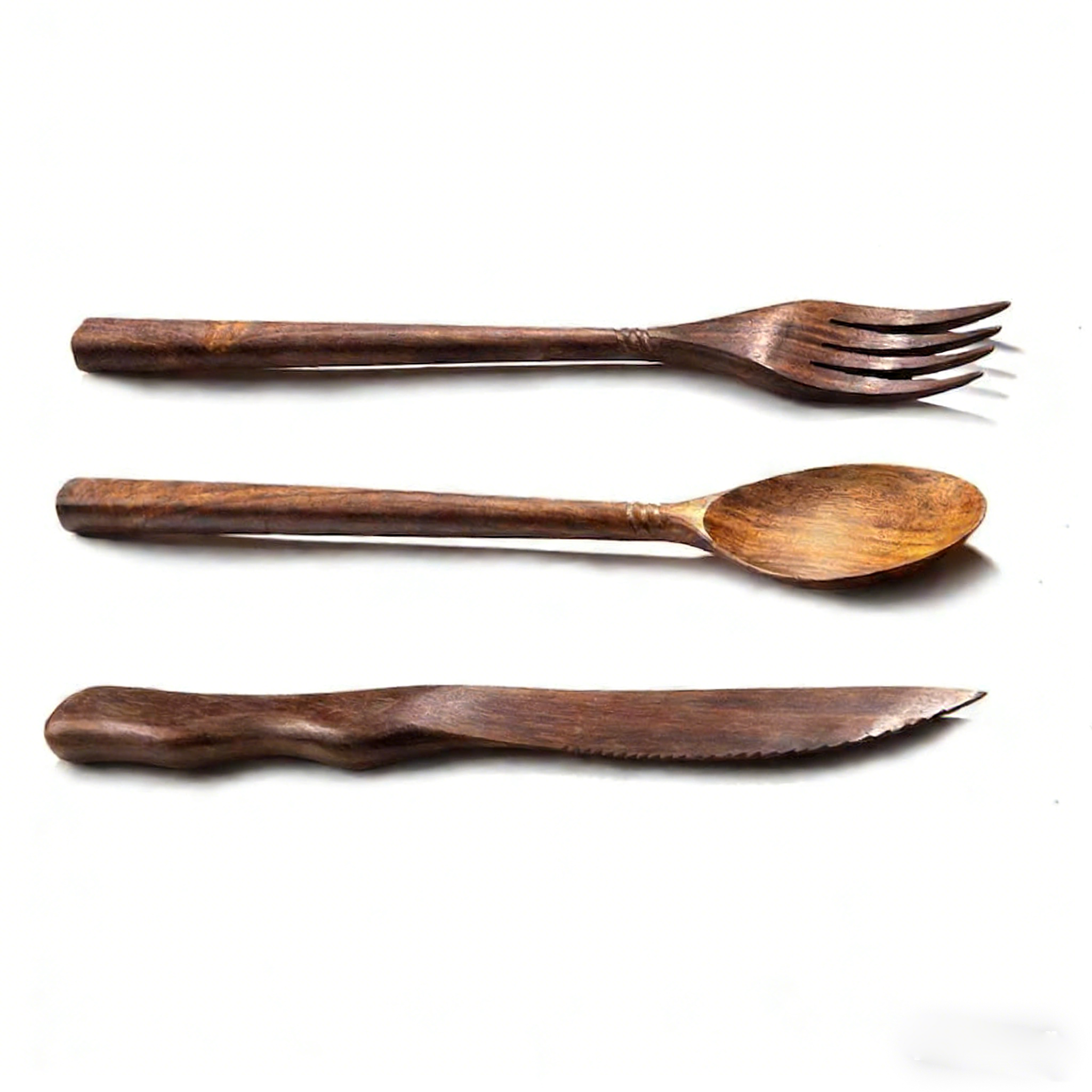Rosewood Cutlery Set Varnish Free