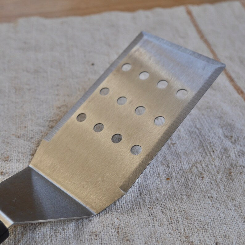 Professional Stainless Steel Spatula Drain Holes