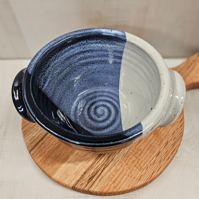Ceramic Bread Glazed Baking Pan and Bowl