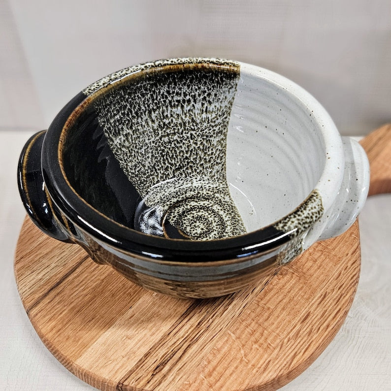 Ceramic Bread Glazed Baking Pan and Bowl