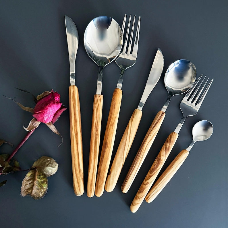 3 or 7 Piece Stainless Steel Cutlery Set