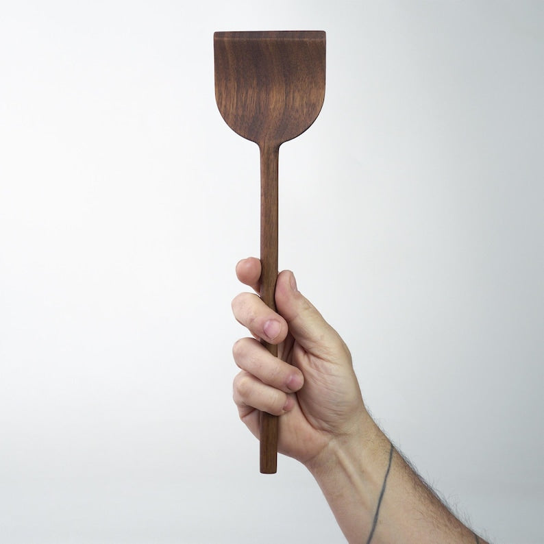 Wooden Walnut Long-Handled Shovel