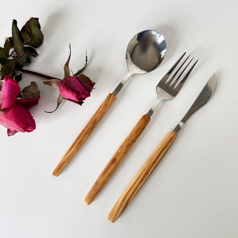 3 or 7 Piece Stainless Steel Cutlery Set