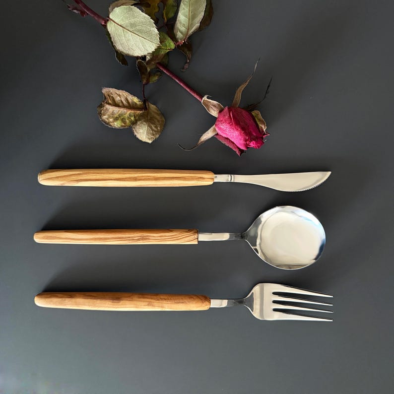3 or 7 Piece Stainless Steel Cutlery Set