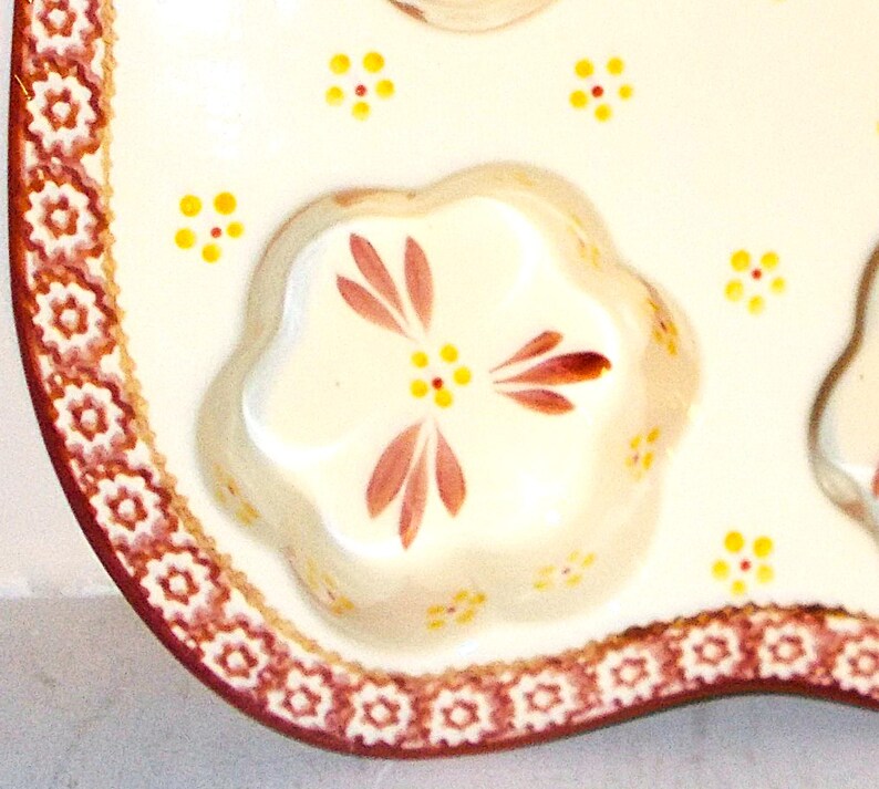 Retro Six-Hole Baking Pan Mold