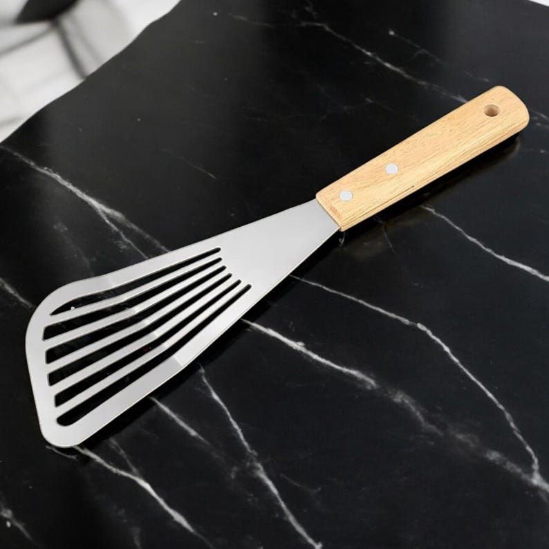 Stainless Steel Slotted Spatula Turner