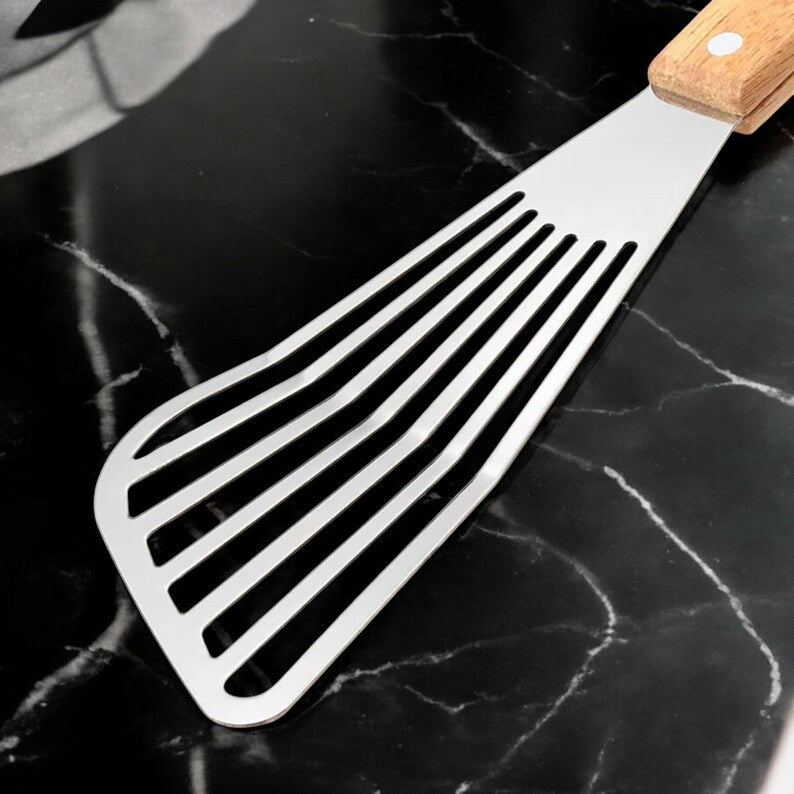 Stainless Steel Slotted Spatula Turner