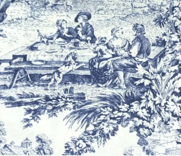 Printed Multi-Shape Cotton Tablecloth