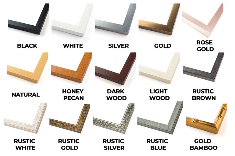 Jigsaw Puzzle Frame Kit With Frame and Puzzle Glue Sheets - for Puzzles Measuring 13x39 Inches