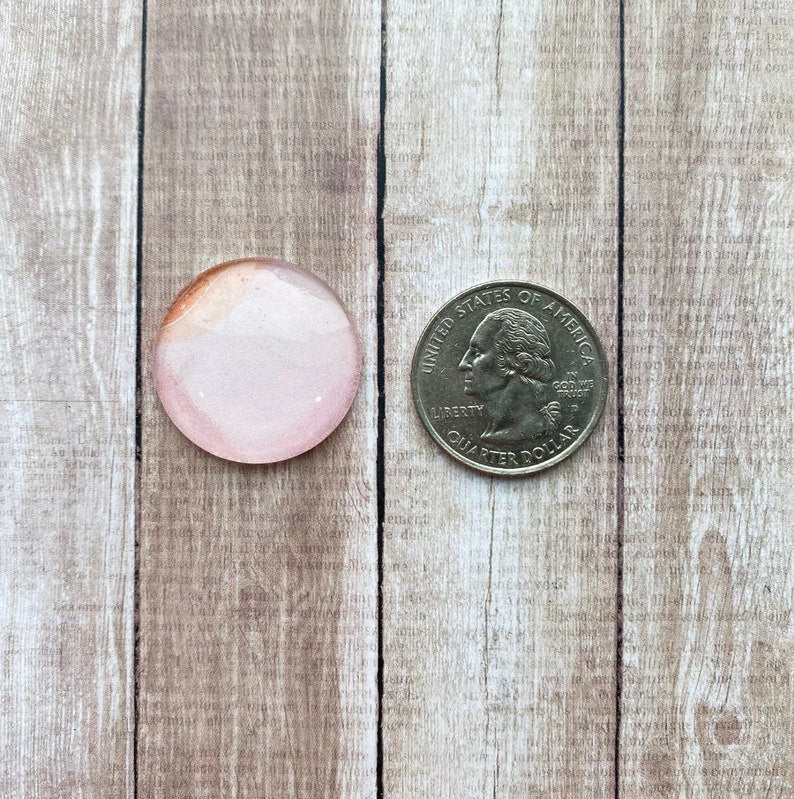 Alcohol Ink Abstract Fridge Magnet Set of 6, Art Decor