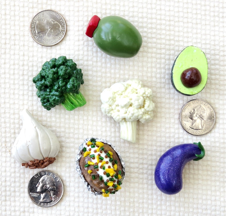Vegetable Fridge Magnet Set