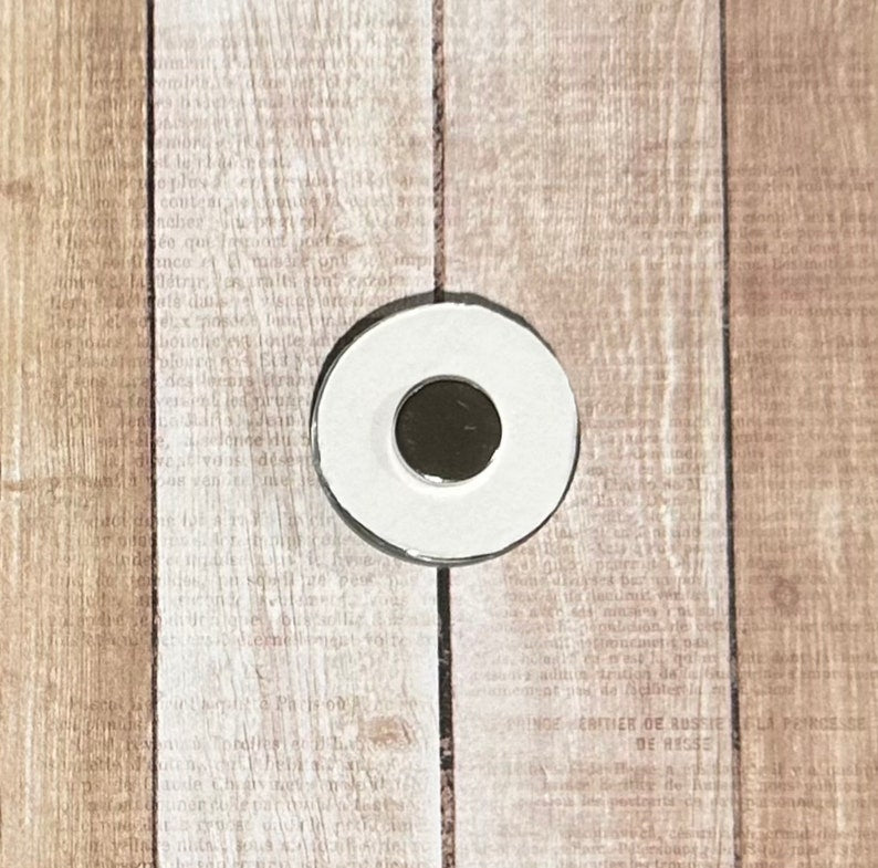 Alcohol Ink Abstract Fridge Magnet Set of 6, Art Decor