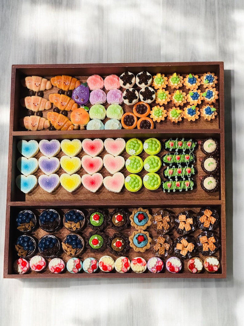 Random Food Fridge Magnet Set, Kitchen Decoration Mystery Box