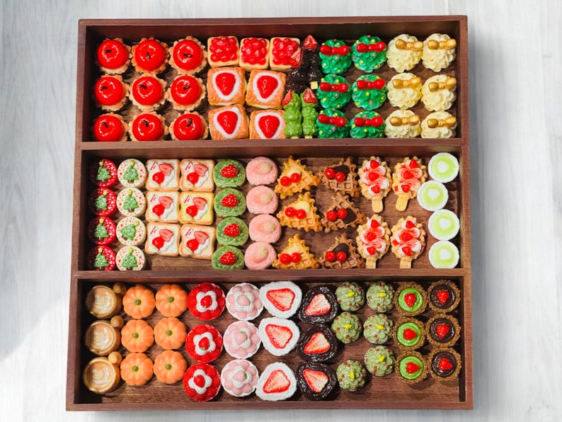 Random Food Fridge Magnet Set, Kitchen Decoration Mystery Box