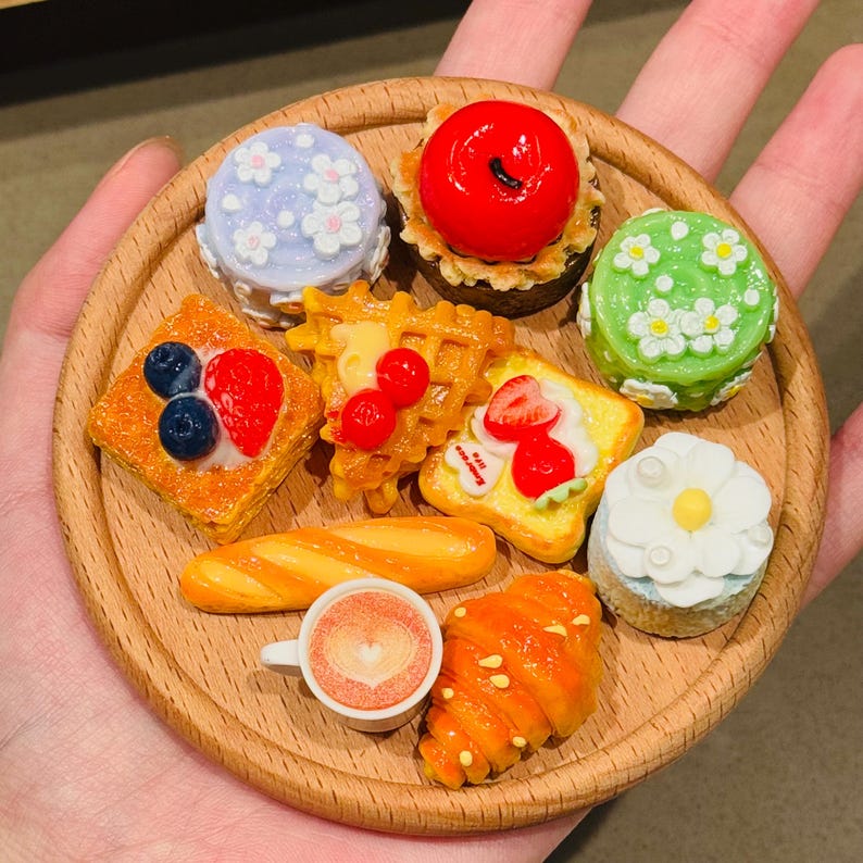 Random Food Fridge Magnet Set, Kitchen Decoration Mystery Box