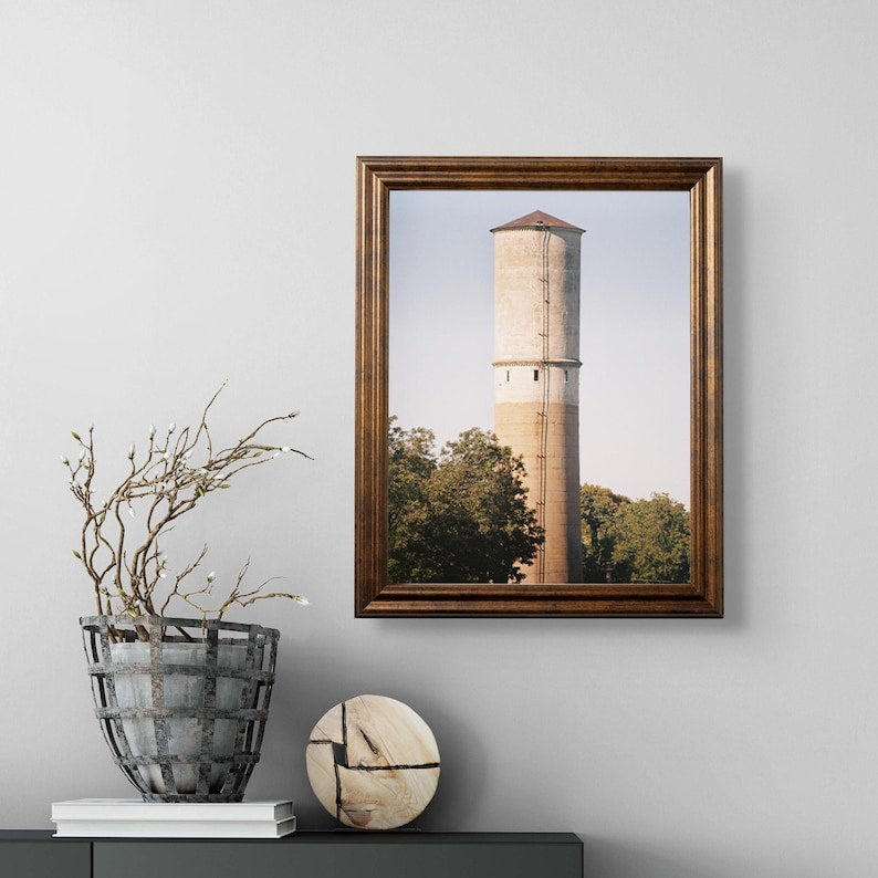 Vintage Rustic Bronze Picture Frame Solid Wood with UV Plexiglass