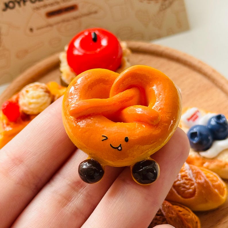 Baking Fridge Magnet Set, Pastry and Bread Kitchen Decoration