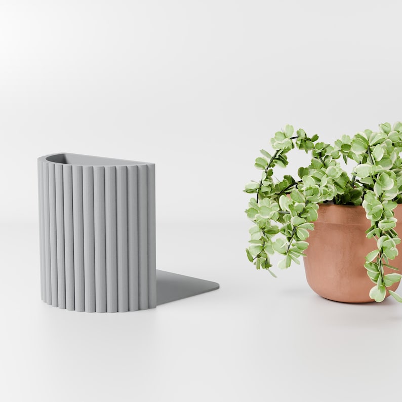 ARC Bookends Pencil Holder Desk Organizer Set of 2