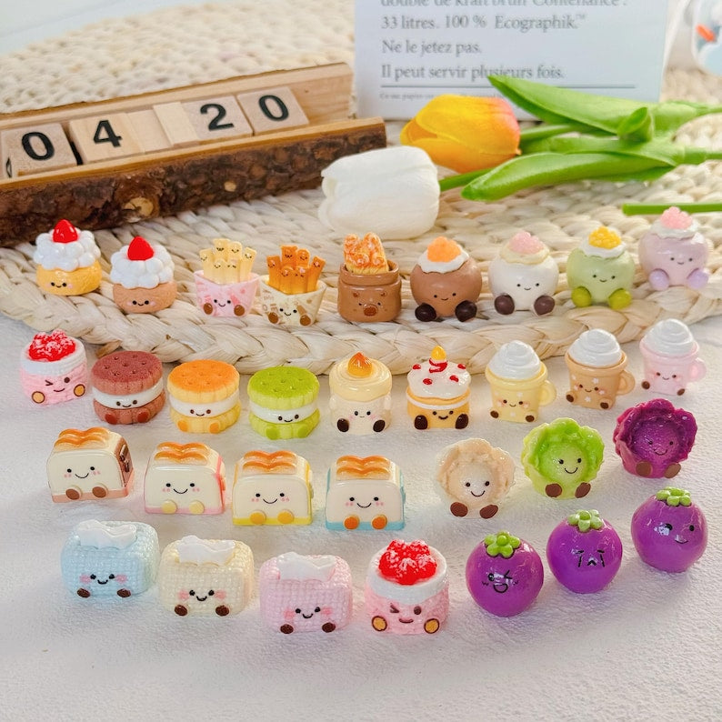 Random Cute Fridge Magnet Set, Kitchen, Office, and Locker Decoration