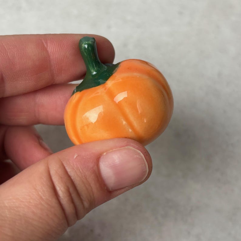 Retro Fruit and Vegetable Fridge Magnets, Ceramic Slip Casting