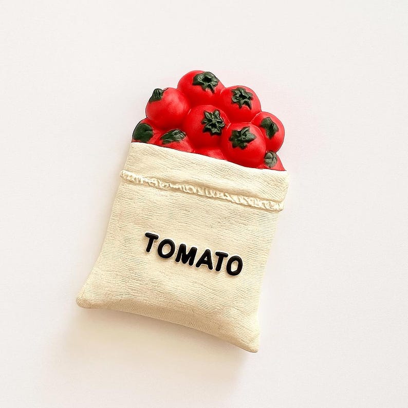 Breakfast refrigerator magnets, 8-piece set, kitchen decorations