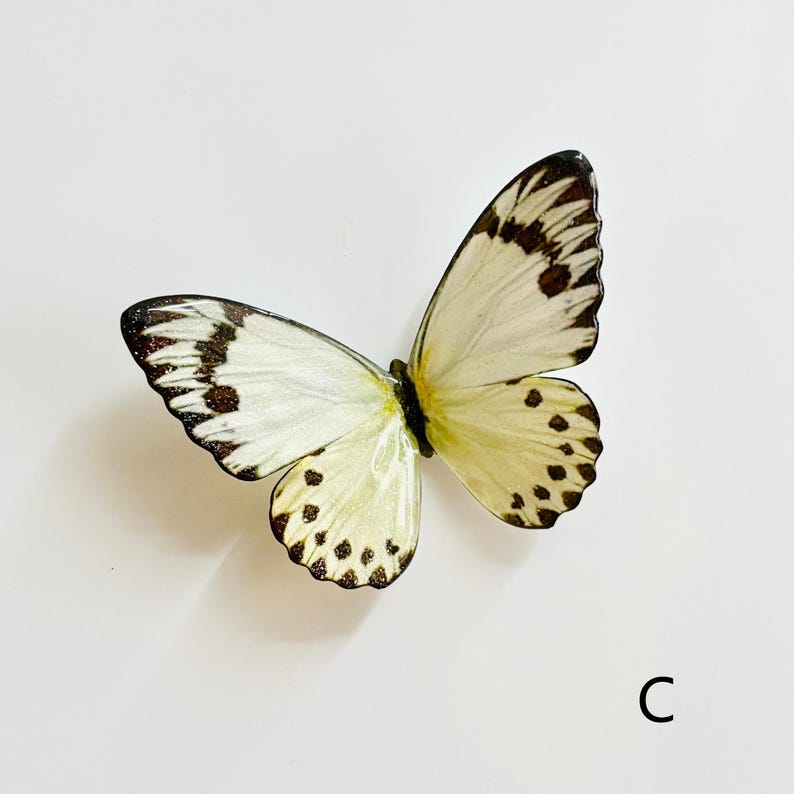 Butterfly Fridge Magnet, Resin Kitchen and Home Nature Decor